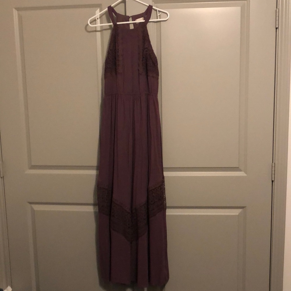 Purple Long Dress